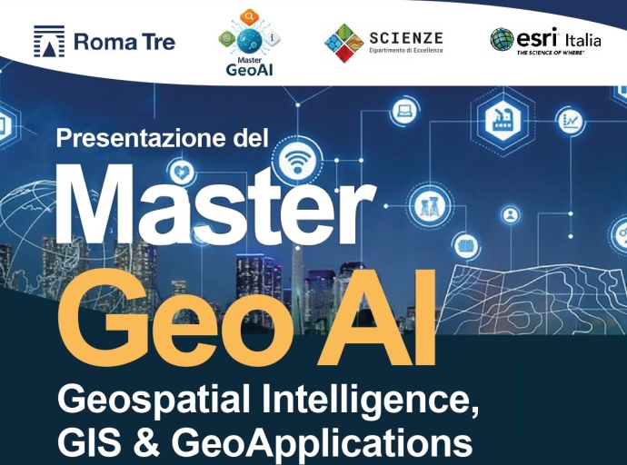 Università degli Studi Roma Tre ed Esri Italia presentano il Master in GeoAI 